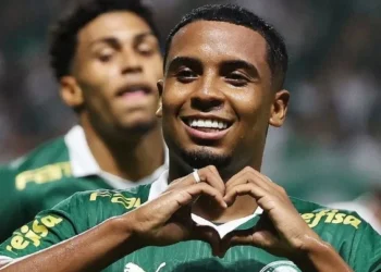Coutinho comemora gol pelo Palmeiras na final do Brasileirão Sub-20 contra o Cruzeiro • Fabio Menotti/Palmeiras