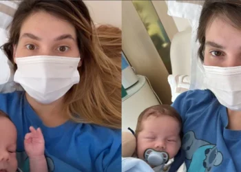 Virginia ficou doente logo antes de José Leonardo nascer, o que ela suspeita também ter vindo de suas filhas • Instagram/Virginia Fonseca