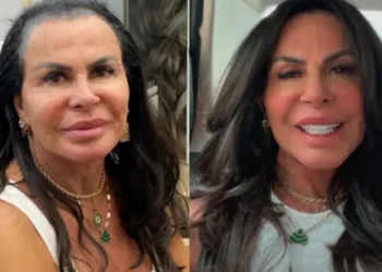 Gretchen renovou visual com nova prótese capilar. • Instagram/Gretchen