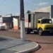 Caminhão com cestas básicas em Alvorada, no Tocantins — Foto: Divulgação