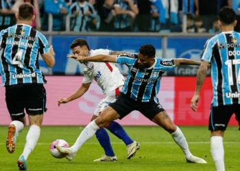 Confronto entre Grêmio e Fortaleza pelo Brasileirão • RAUL PEREIRA/FOTOARENA/FOTOARENA/ESTADÃO CONTEÚDO