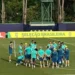 Dorival Jr comanda treino na Academia de Futebol, CT do Palmeiras, em São Paulo • Foto: Ludmila Candal / CNN Brasil