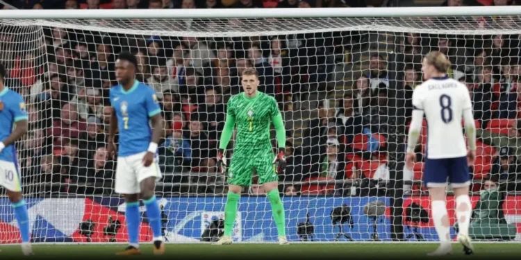 Bento foi titular da Seleção Brasileira nos amistosos contra Inglaterra e Espanha • Rafael Ribeiro/ CBF