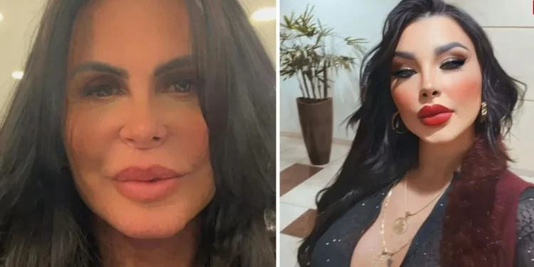 Gretchen diz não conhecer Jenny Miranda e influenciadora rebate comentário • Instagram/Gretchen/Jenny Miranda