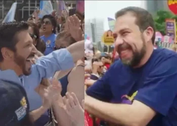 Ricardo Nunes (MDB) e Guilherme Boulos (PSOL) em primeiro vídeo do segundo turno da eleição à Prefeitura de São Paulo • Divulgação