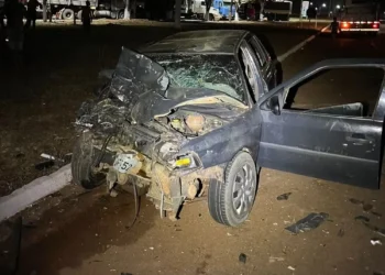 Acidente aconteceu em Pinheirópolis, distrito de Porto Nacional — Foto: Divulgação/Bombeiros