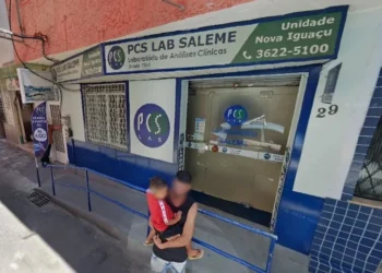 Matriz do PCS Lab Saleme, em Nova Iguaçu. • Google Maps