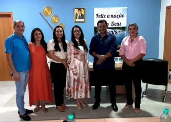 Prefeita Camila Fernandes realiza visita ao prefeito João Alberto de Tocantinia