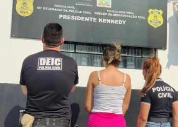 Mulher teria auferido mais de R$ 100 mil reais de lucros por meio dos golpes Crédito -Foto -DICOM SSP TO