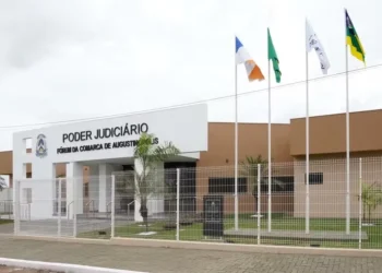 Fórum da Comarca de Augustinópolis — Foto: Divulgação/Cecom/TJTO