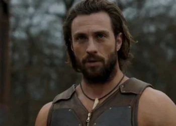 Aaron Taylor-Johnson em prévia de "Kraven, O Caçador" • Reprodução