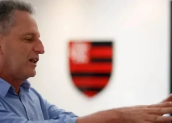 Landim, presidente do Flamengo • Gilvan de Souza / Flamengo
