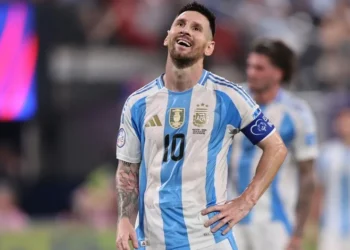 Messi em ação pela Argentina • Omar Vega/Getty Images