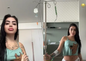 MC Mirella foi internada na segunda-feira com um diagnóstico de gastroenterite • Instagram/Mirella