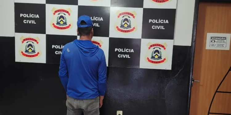 O homem foi conduzido à 103ª Delegacia de Polícia de Taguatinga e, posteriormente, recambiado para a Unidade Prisional de Taguatinga - Divulgação SSP/TO