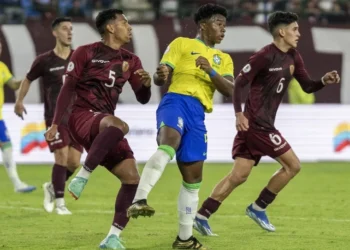 Venezuela 3 x 1 Brasil. Gols: colombiano Segovia (2x), brasileiro Rikelme (contra) e brasileiro Alexsander. • Joilson Marconne/CBF