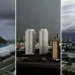 Imagens mostram risco de tempestade severa neste final de semana no Sudeste