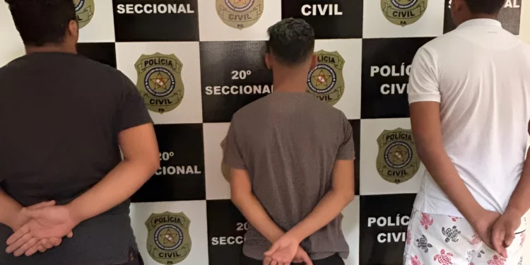Homens foram presos após ação integrada da Polícia Civil do Tocantins e do Pará. Fotos -DICOM SSP TO
