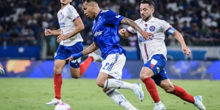 Cruzeiro duelo contra o Bahia, no Mineirão, pelo Brasileirão • Gustavo Aleixo/Cruzeiro