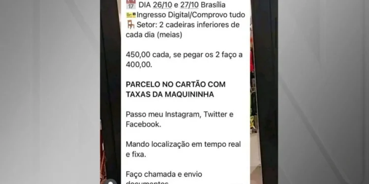 Show do Bruno Mars: Golpista é preso após lucrar R$ 50 mil com ingressos falsos