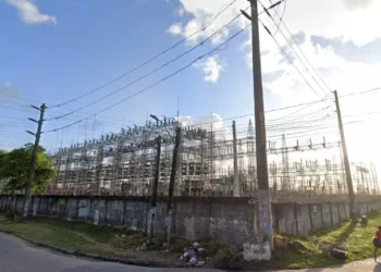 Acidente ocorreu em subestação de energia na cidade de Paulista (PE) • Reprodução/Google Street View