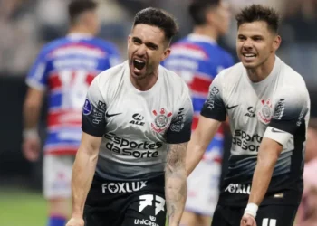 Corinthians eliminou o Fortaleza nas quartas de final da Copa Sul-Americana • Photo by Alexandre Schneider/Getty Images