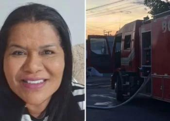 Ana Maria Rezende dos Santos tinha 57 anos e morreu em incêndio — Foto: Divulgação/ Ana Paula Rehbein/TV Anhanguera