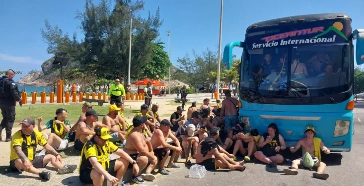 Imagens ajudaram polícia a individualizar condutas de torcedores do Peñarol