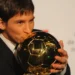 Lionel Messi ganhou sua primeira Bola de Ouro em 2009, aos 22 anos. Seria o primeiro de quatro prêmios em sequência para o argentino • liewig christian/Corbis via Getty Images