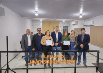 Moções de Aplausos na câmara municipal de Lajeado -TO Foto: Divulgação