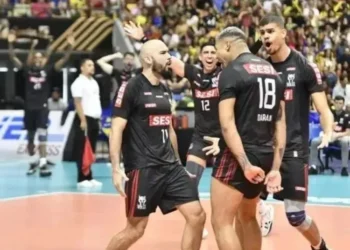 SESI Bauru e São José se enfrentam neste domingo • Leo Caldas / Divulgação / CBV