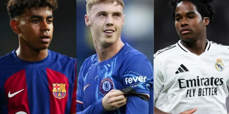 Promessas do futebol brilham na Europa • Eric Alonso/Getty Images; Robin Jones/Getty Images; David Ramos/Getty Images