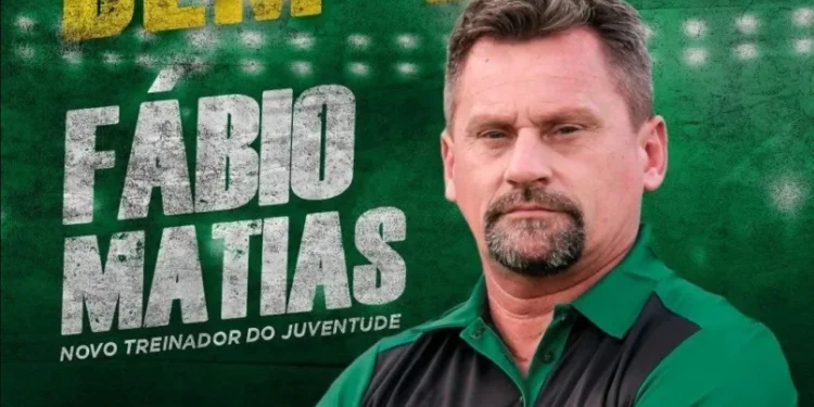 Fábio Mathias é o novo treinador do Juventude • Reprodução/X/Juventude