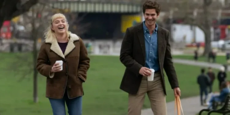 "Todo Tempo Que Temos" é o novo filme de Florence Pugh e Andrew Garfield • Divulgação/Imagem Filmes