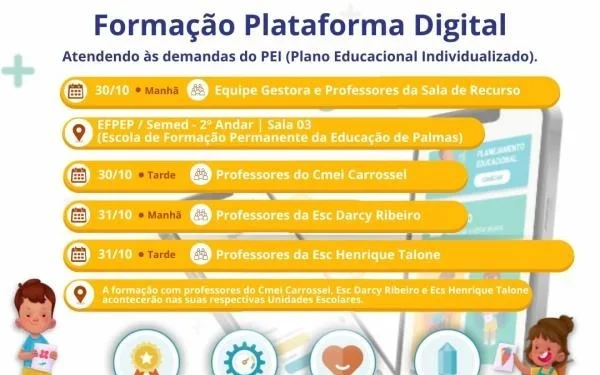 Educação capacita servidores para utilizarem Plataforma Digital Vínculo App
