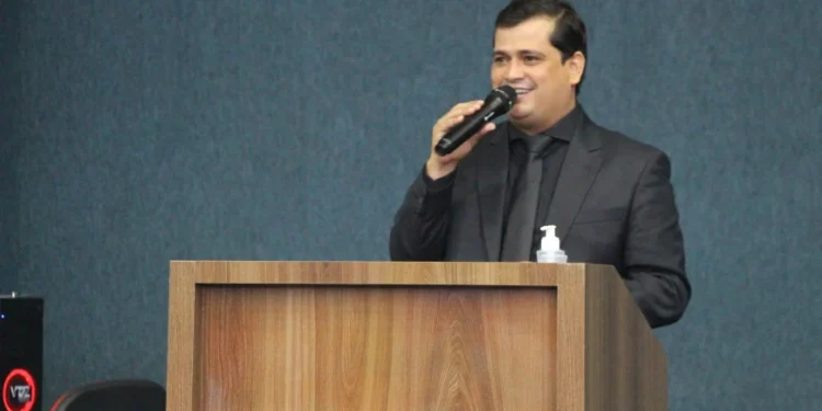 Presidente da ATM e prefeito de Talismã, Diogo Borges. Crédito: Divulgação