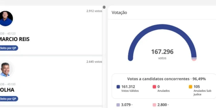 Confira os candidatos a vereador que garantiram suas vagas na Câmara de Palmas