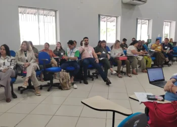 Evento contou com a participação da diretora de Educação Ambiental para a Sustentabilidade, Erliette Gadotti, da gerente da área Thays Marinho, juntamente com técnicos da SEDUC, Rose Morena e Nelson Maciel ambos membros da CIEA-TO