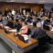 Senadores durante reunião da Comissão de Constituição e Justiça (CCJ) do Senado nesta quarta-feira (30) • Saulo Cruz/Agência Senado