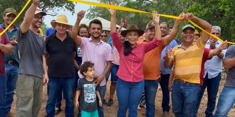 Prefeitura de Miracema inaugurou ponte sobre o córrego Pequizeiro nesta terça-feira