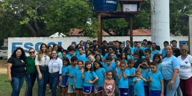 Escola da zona rural de Guaraí é contemplada com o projeto Fonte do Futuro da BRK