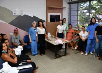 A ação foi realizada na terça-feira, 26, às 9h, no Hospital e Maternidade Dona Regina Siqueira Campos