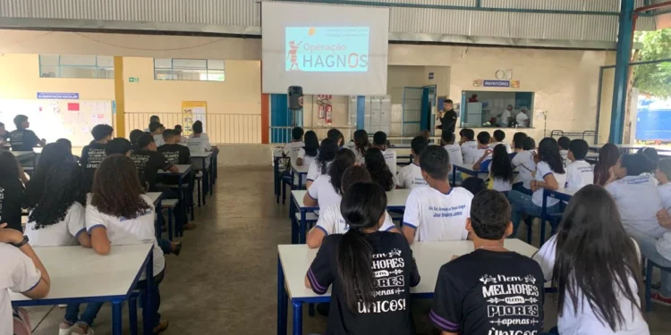 : Conteúdo programático das palestras aborda temáticas sobre bullying, cyberbullying superexposição e hiperssexualização nas redes sociais - Divulgação SSP/TO