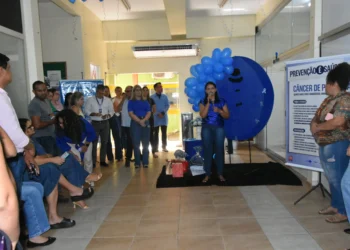 A ação contou com palestra voltada para os homens e sorteio de brindes para os servidores.