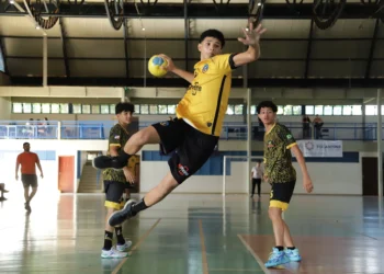 Governo do Tocantins fortalece a prática do handebol entre crianças e jovens. Fotos: Emerson Silva / Governo do Tocantins
