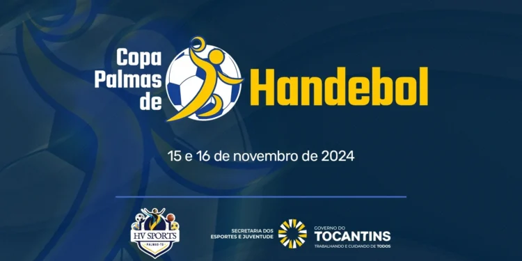 Governo do Tocantins realiza a Copa Palmas de Handebol, nesta sexta-feira,15