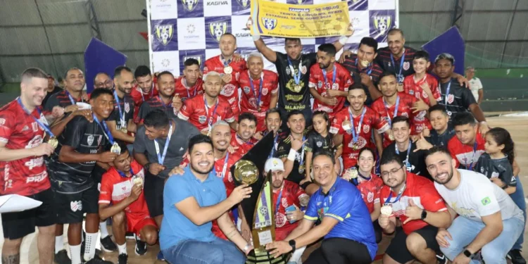 Em Tabocão, Governo do Tocantins premia os campeões do Circuito Estadual Série Ouro de Futsal