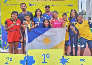 Nos dois primeiros dias das Paralimpíadas Escolares 2024, os tocantinenses conquistaram 44 medalhas