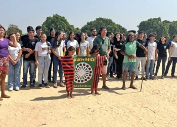 Alunos do Colégio Estadual de Itacajá visitam aldeia Manoel Alves