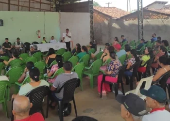 Reunião ocorreu na sede da colônia de pescadores em Estreito, no Maranhão - Foto: Naturatins/Governo do Tocantins